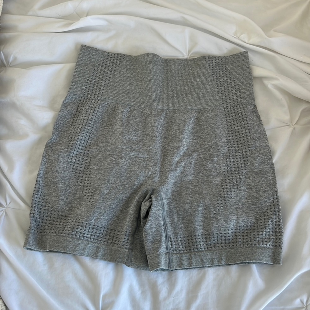 light grey gym shorts